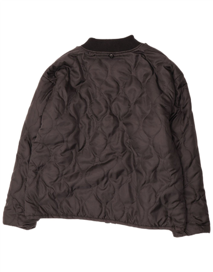 Мужская утепленная куртка Brandit UK 48 4XL, черный полиэстер