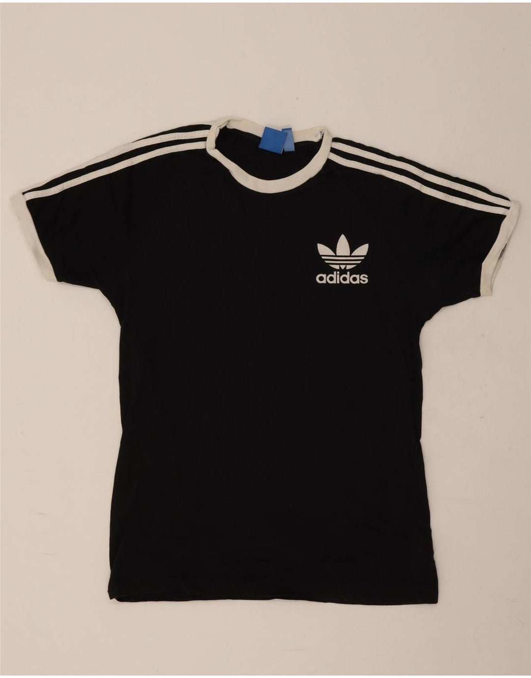 Adidas Мужская футболка с рисунком Топ среднего размера, черный хлопок