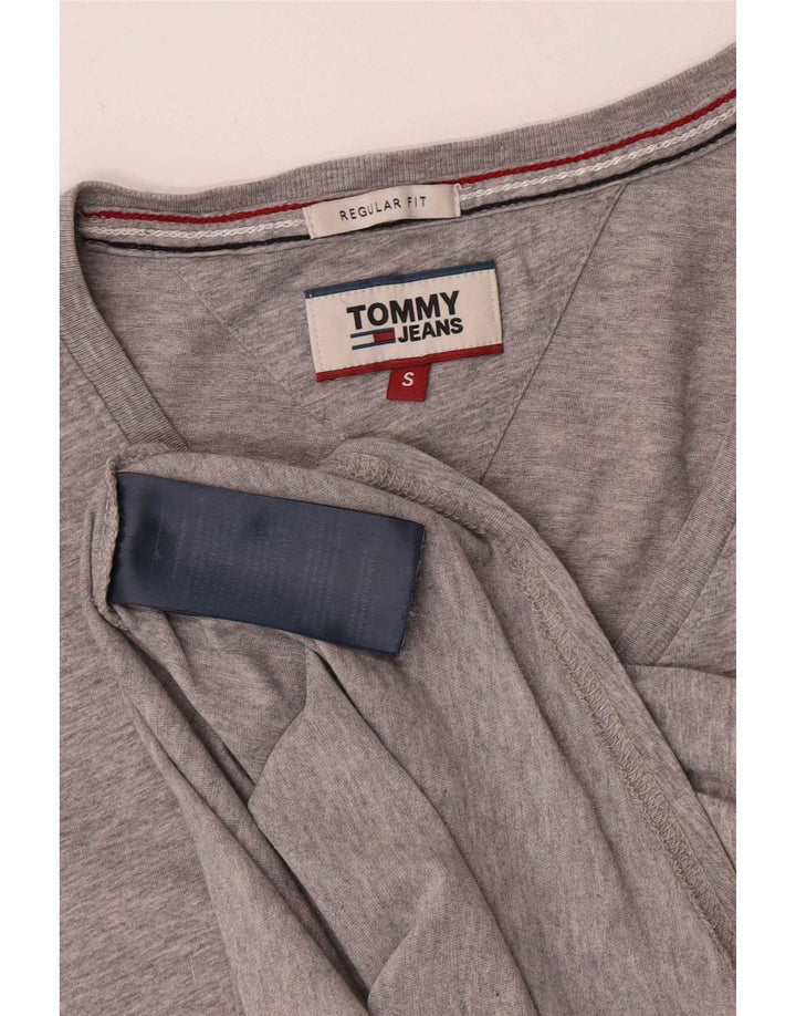 Мужская футболка Tommy Hilfiger, маленький серый хлопок