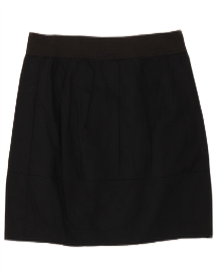 Dkny Женская мини-юбка среднего размера W28, черный хлопок