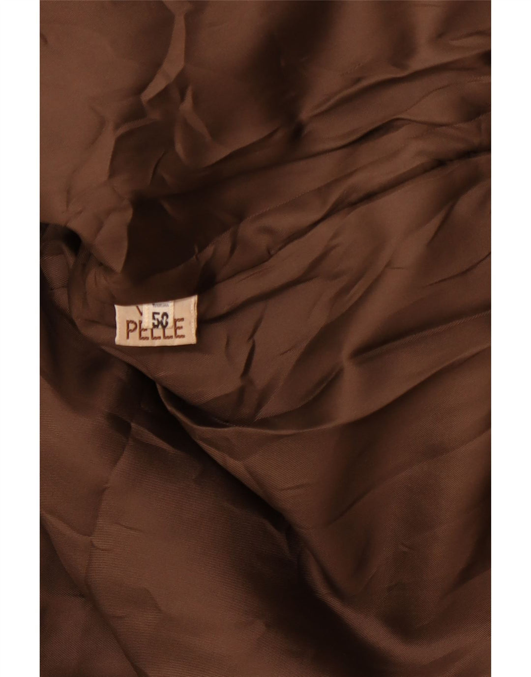 Мужская кожаная куртка VINTAGE IT 50, большая коричневая кожа