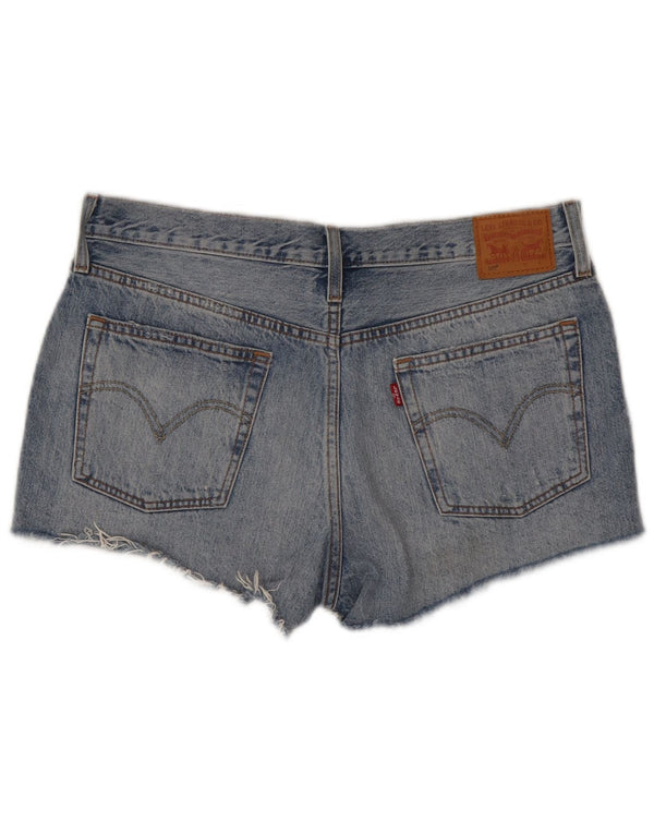 Женские джинсовые шорты Levi's 501 W32, средний синий, хлопок