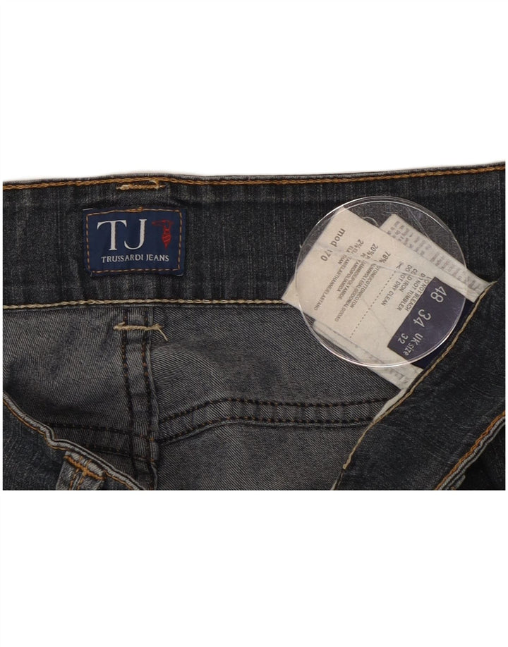 Мужские узкие джинсы Trussardi W32 L32 синие, хлопок