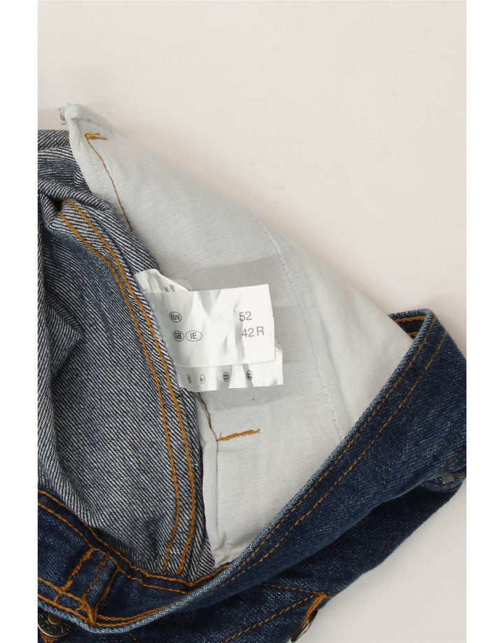 DENIM STYLE Mens Denim Jacket IT 52 XL Blue Cotton Vintage Denim Style and Second-Hand Denim Style from Messina Hembry 