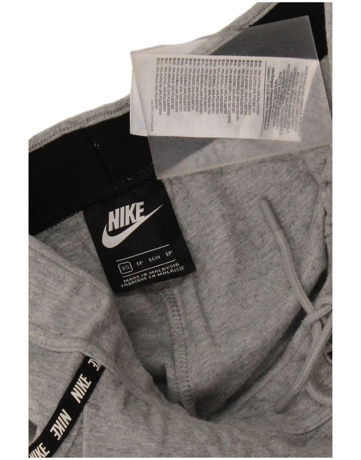 Мужские спортивные брюки-капри с графическим рисунком Nike XS, серые хлопковые крапинки