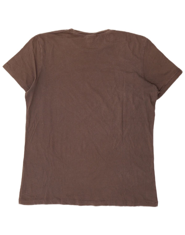 LOTTO Мужская футболка с рисунком Top XL Коричневый