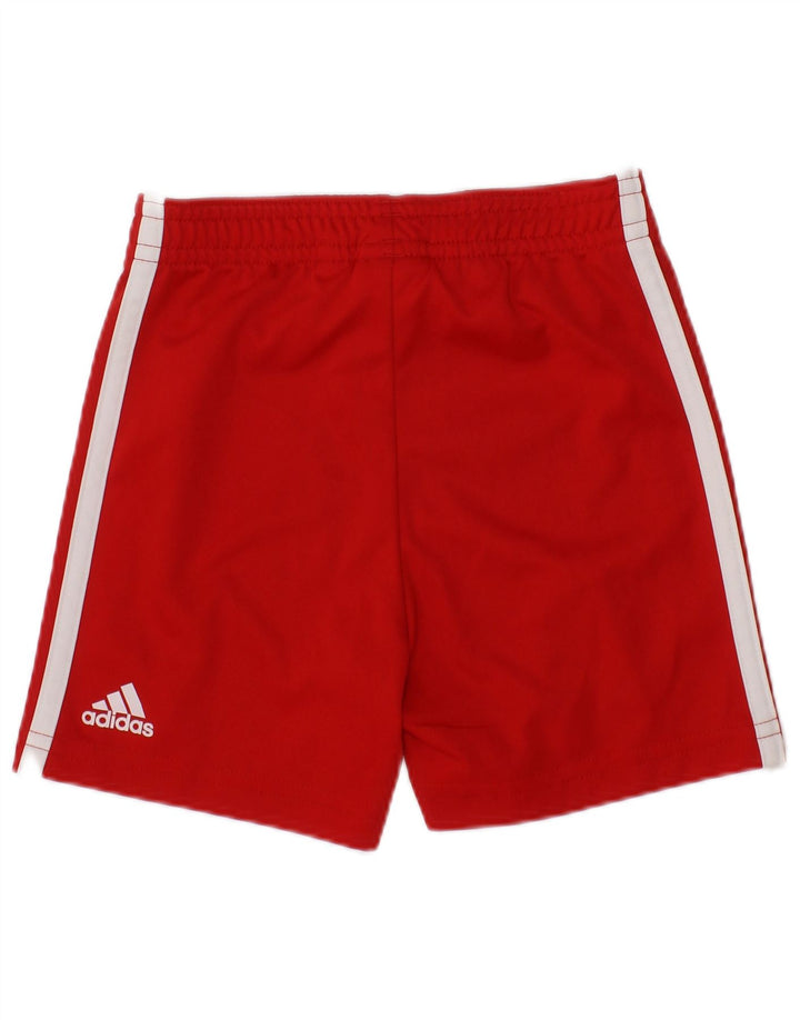 Adidas Baby Boys Liverpool Спортивные шорты с рисунком 6-9 месяцев, красный полиэстер