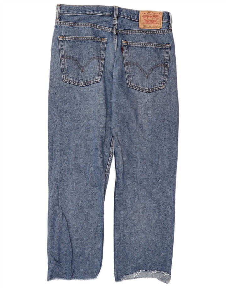 Мужские прямые джинсы Levi's 582 W32 L28 синие, хлопок