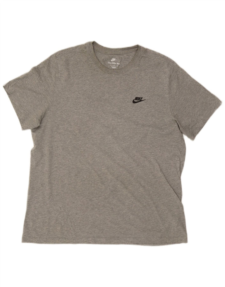 Мужская футболка Nike Top XL, серый хлопок
