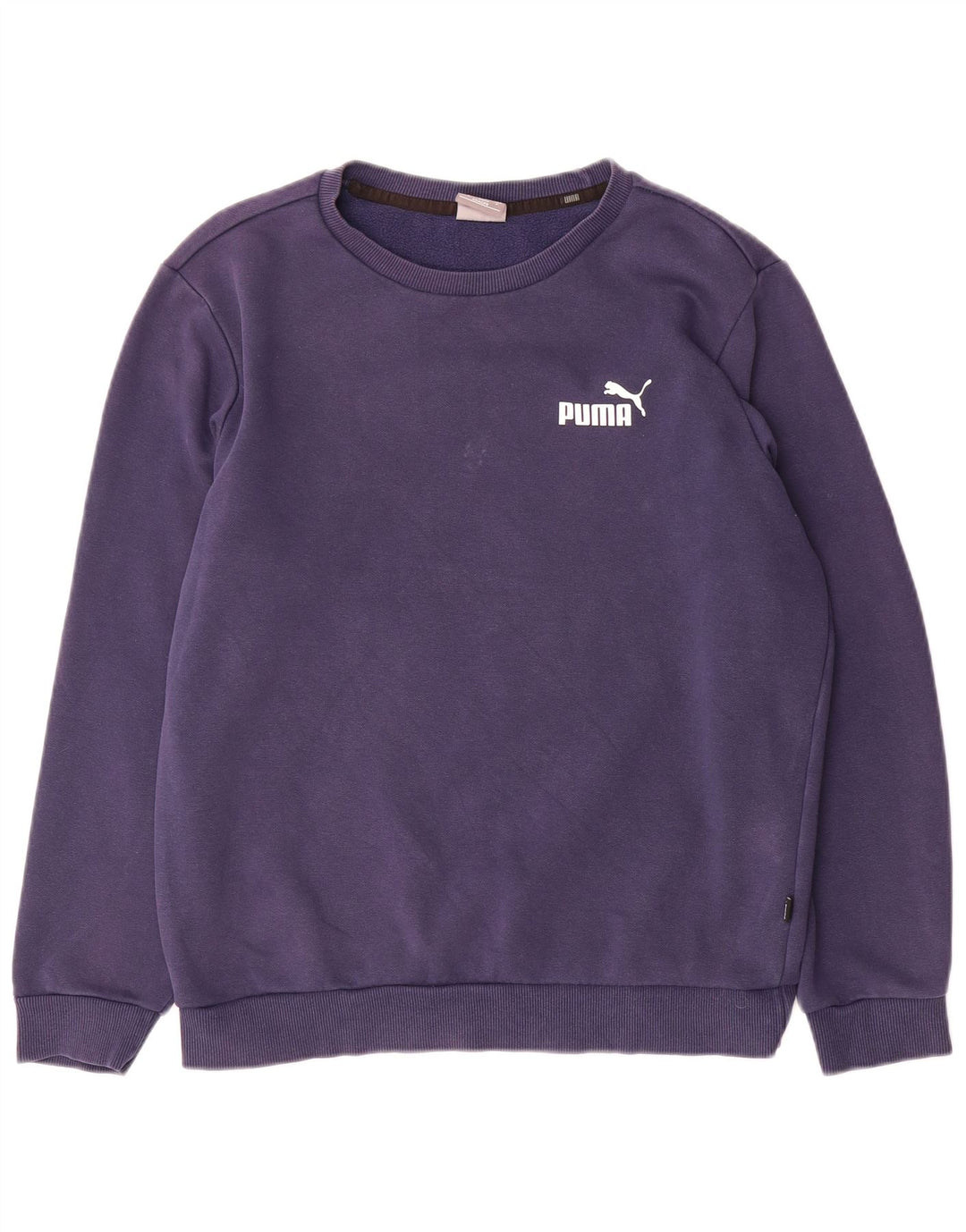 Мужской свитшот Puma, маленький темно-синий хлопковый джемпер