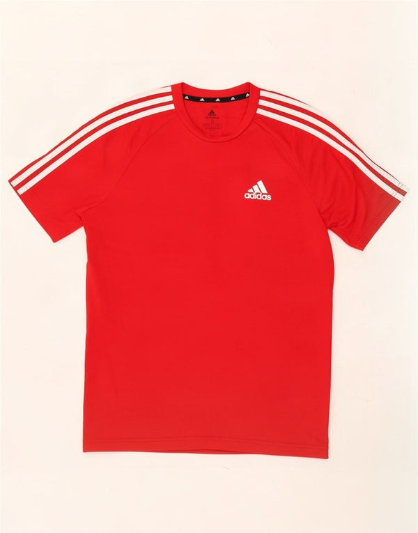 Мужская футболка Adidas Aeroready, маленький красный полиэстер