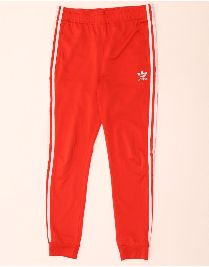 Спортивный костюм Adidas для мальчиков Брюки-джоггеры 13-14 лет Красный полиэстер