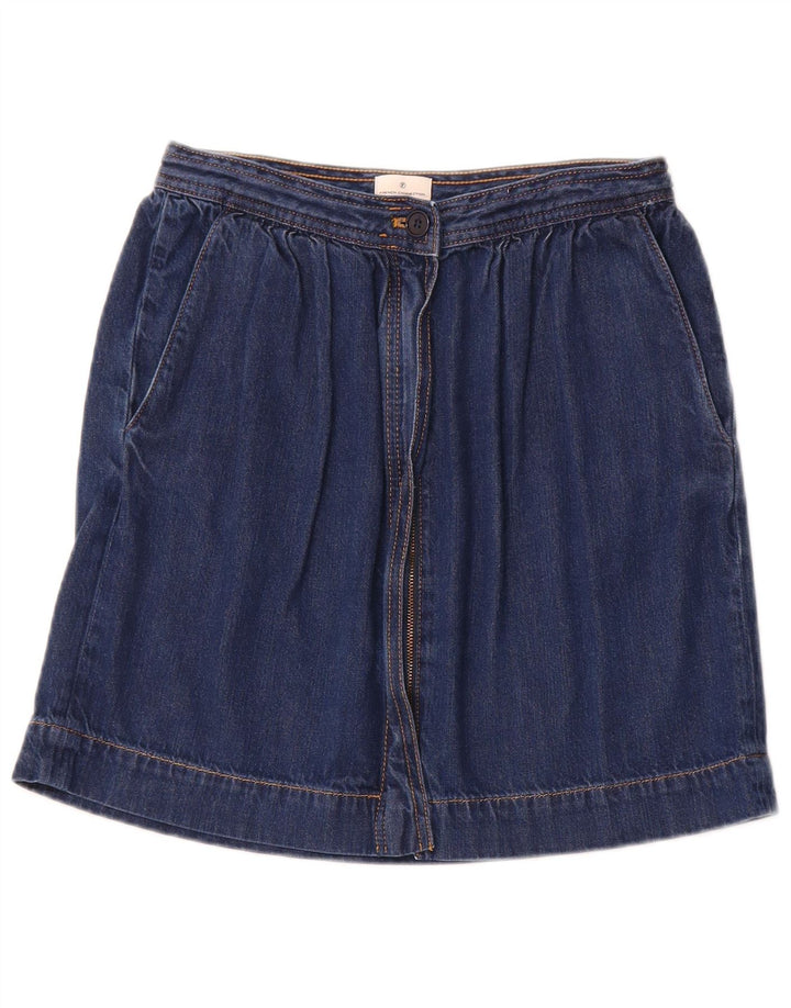 Женская джинсовая юбка FRENCH CONNECTION UK 10, маленькая W26, синяя