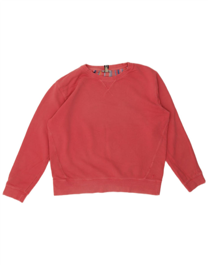 Женский свитер Joules UK 12, хлопковый средний розовый
