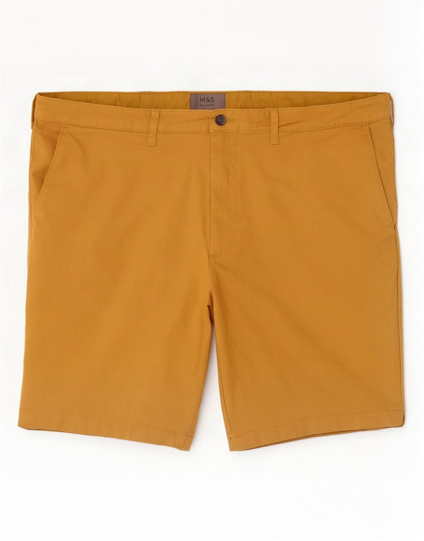 Мужские шорты чинос Marks & Spencer W42 2XL бежевые, хлопок