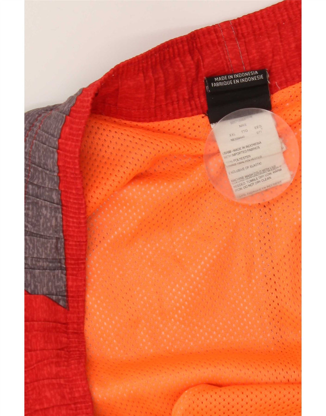 Мужские шорты для плавания Nike 2XL, разноцветный полиэстер с цветными блоками