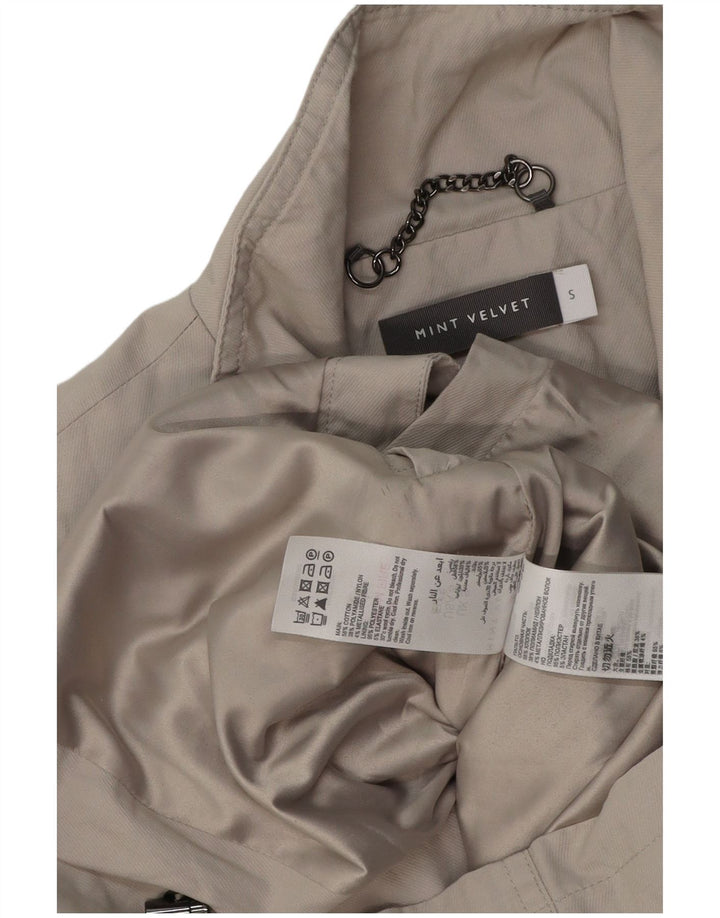 Женская практичная куртка MINT VELVET UK 10, маленький серый хлопок