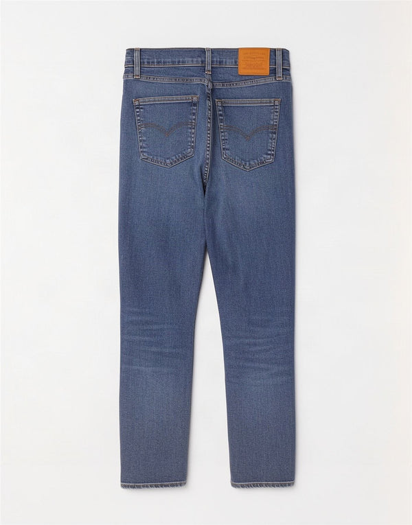 Женские прямые джинсы Levi's 724 с высокой посадкой W28 L28, синие, хлопок