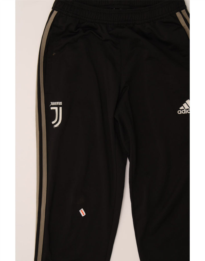 ADIDAS Womens Juventus Tracksuit Trousers UK 8 Small Black Polyester Vintage Adidas and Second-Hand Adidas from Messina Hembry 
