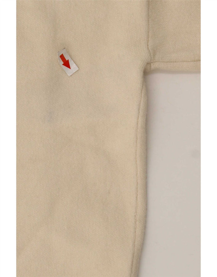 Женский свитер-кардиган большого размера Massimo Dutti UK 10, маленький Off White