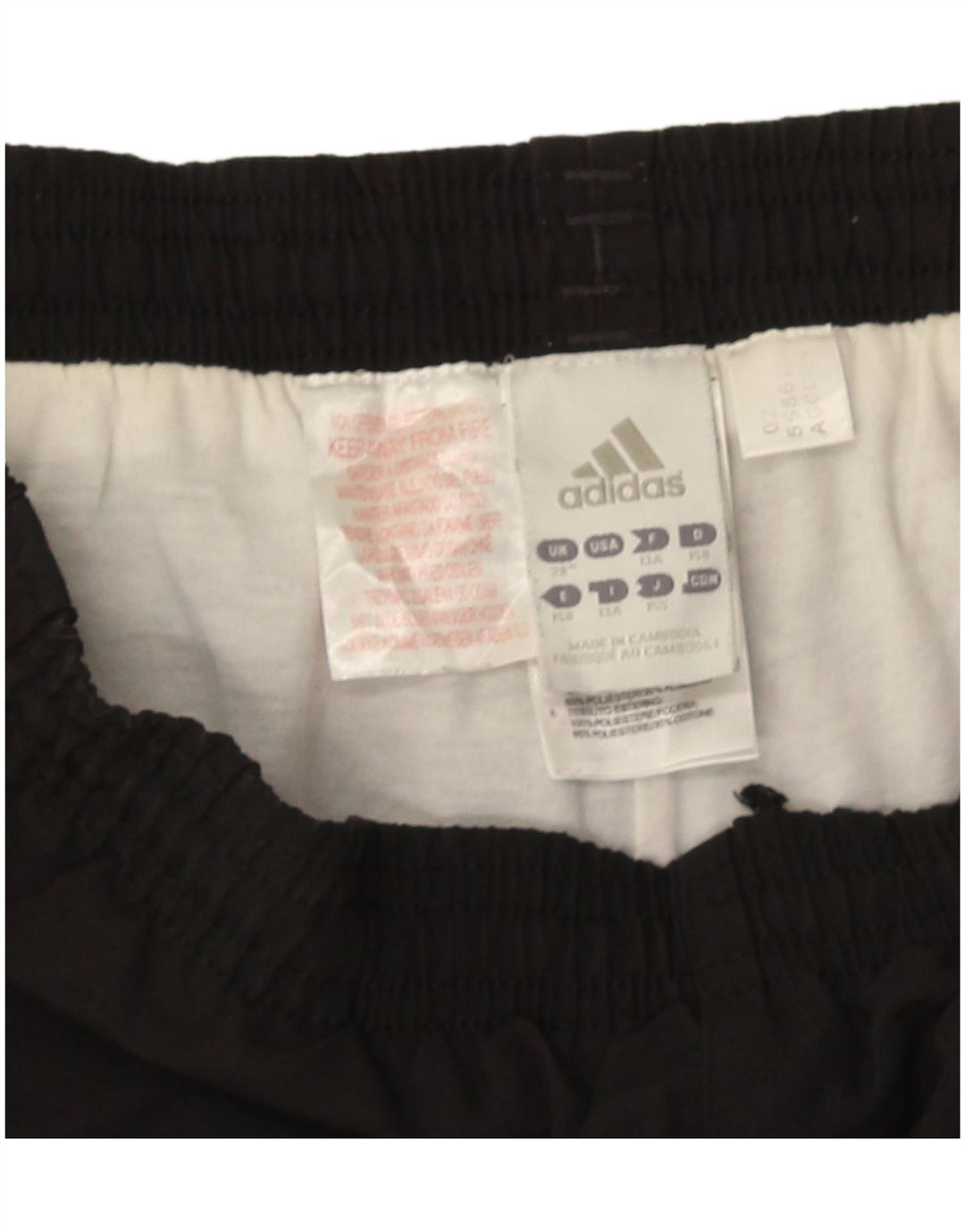 Спортивный костюм Adidas для мальчиков, брюки для бега, 12–13 лет, черный полиэстер