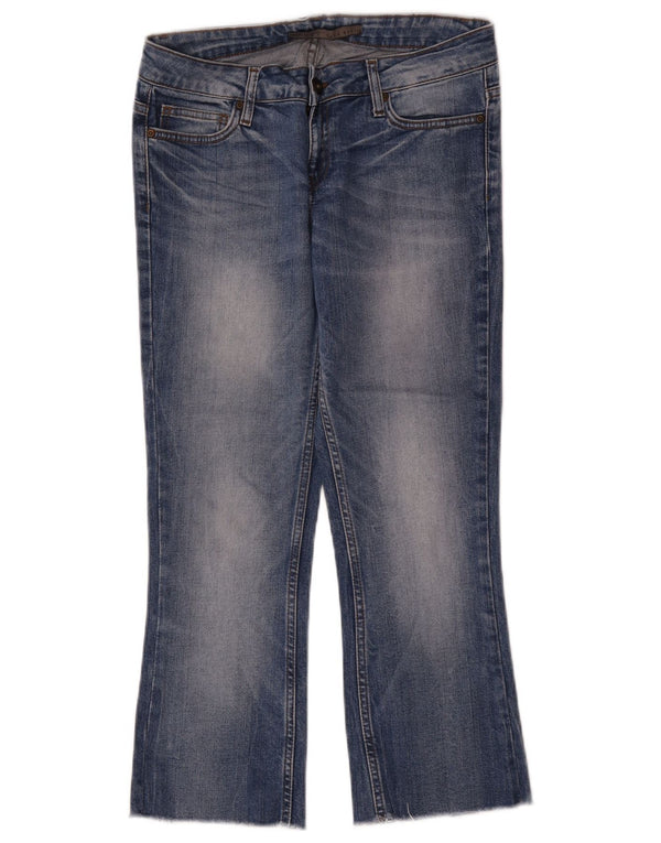 Женские укороченные джинсы Zara EU 36 XS W26 L24 синие