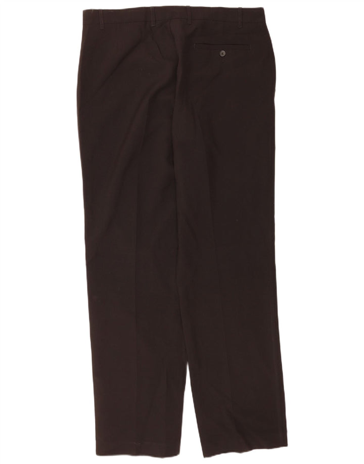 Мужские прямые брюки-чиносы Marks & Spencer W36 L33 черные