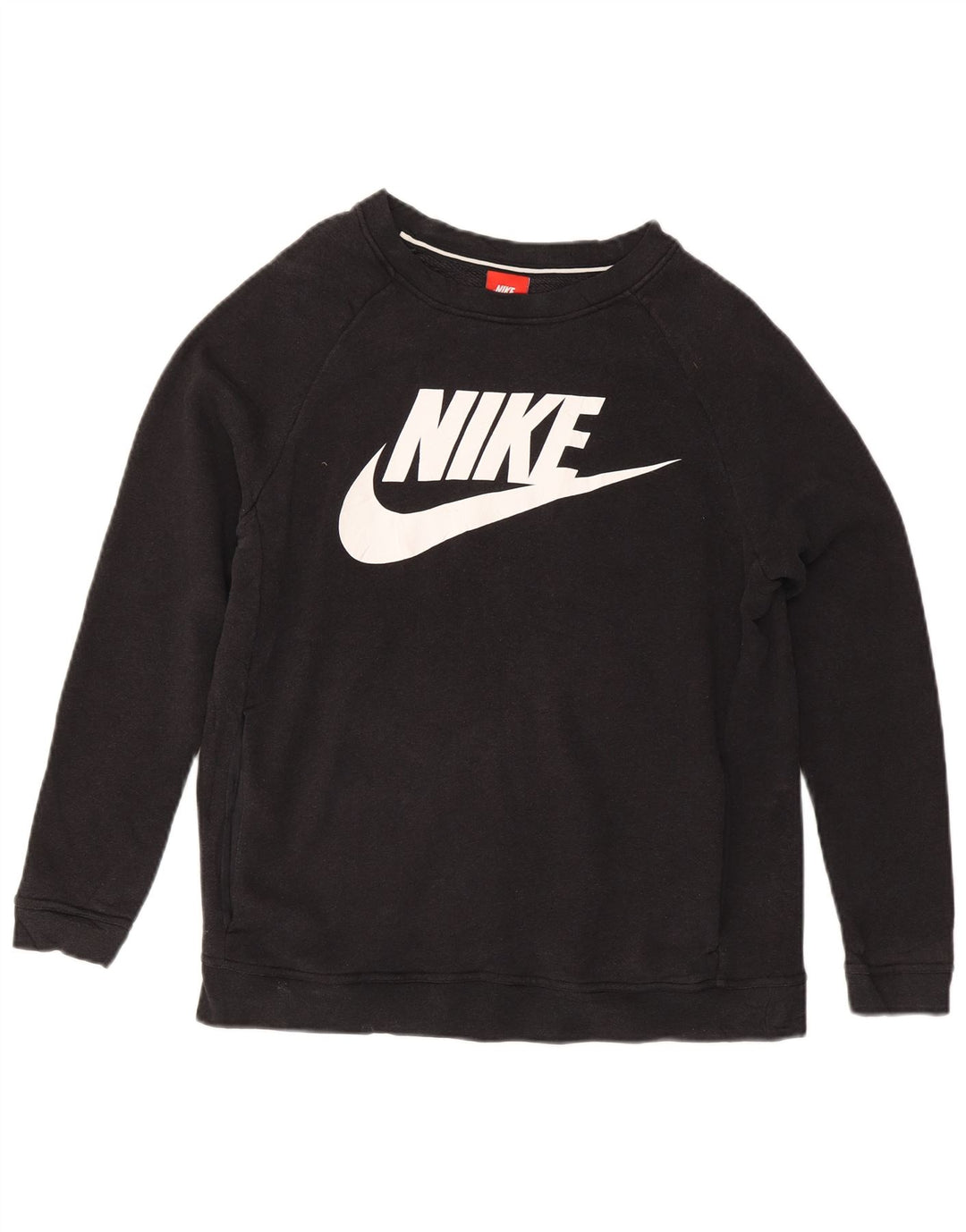 Женский свитер с рисунком Nike UK 14, средний черный