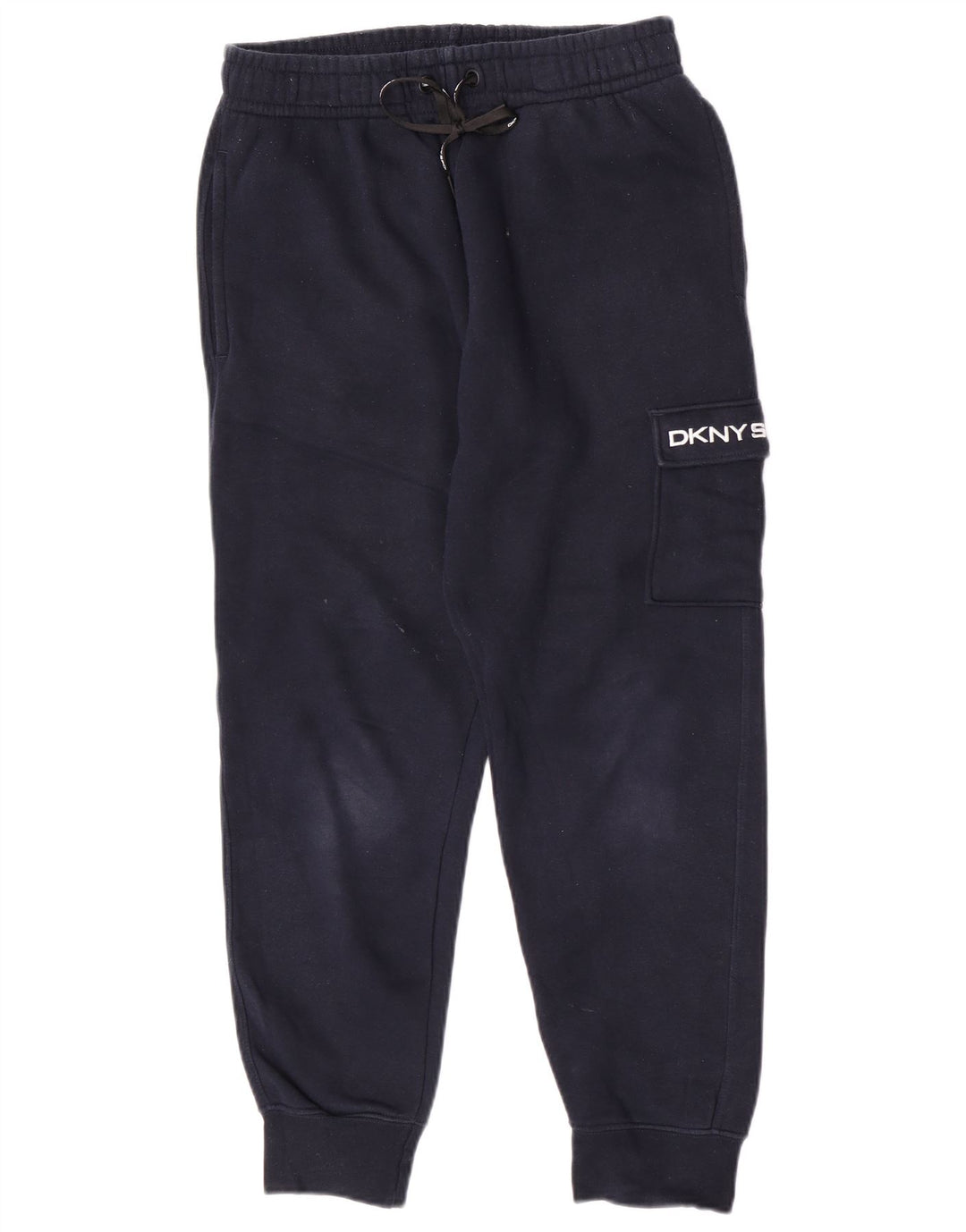 Мужские спортивные брюки-карго Dkny, джоггеры среднего размера, темно-синие, хлопок