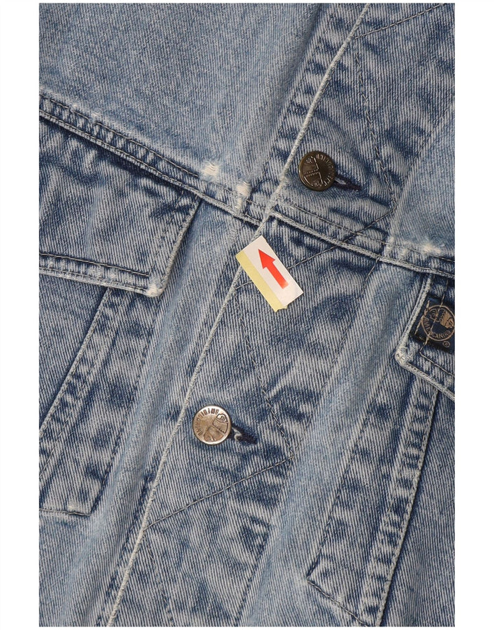 Мужская джинсовая куртка AMERICANINO UK 42 XL, синяя, хлопок