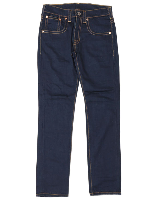 Мужские джинсы Levi's 511 Slim W32 L34 Темно-синие, хлопок