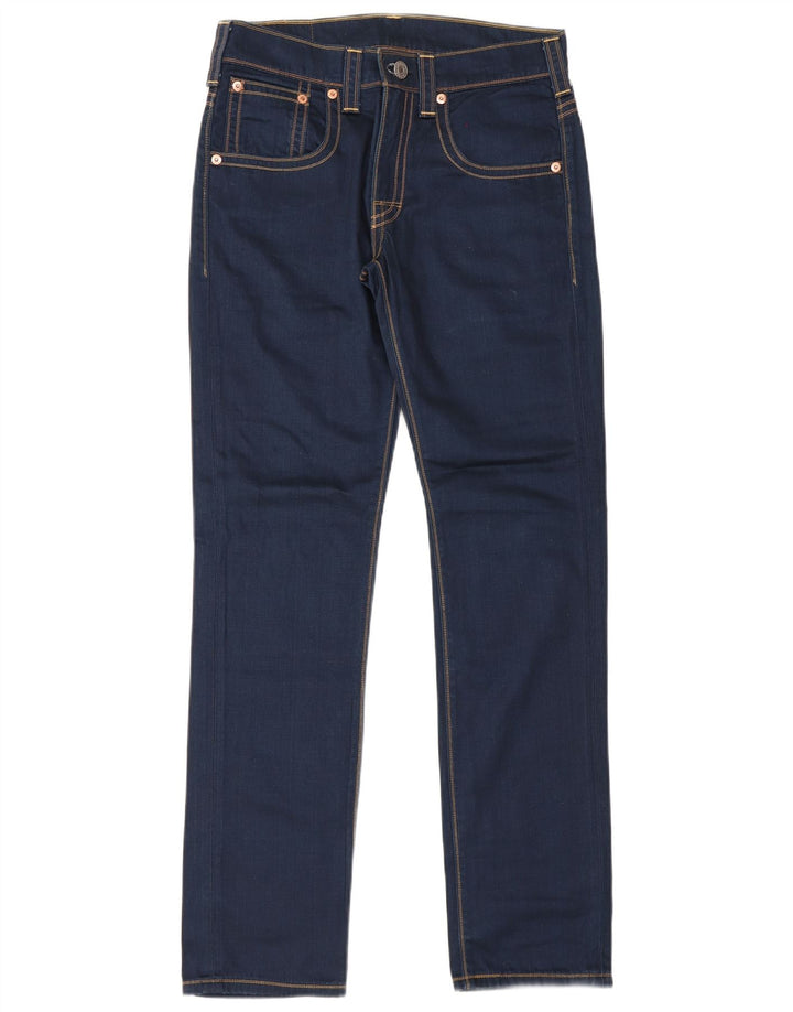 Мужские джинсы Levi's 511 Slim W32 L34 Темно-синие, хлопок