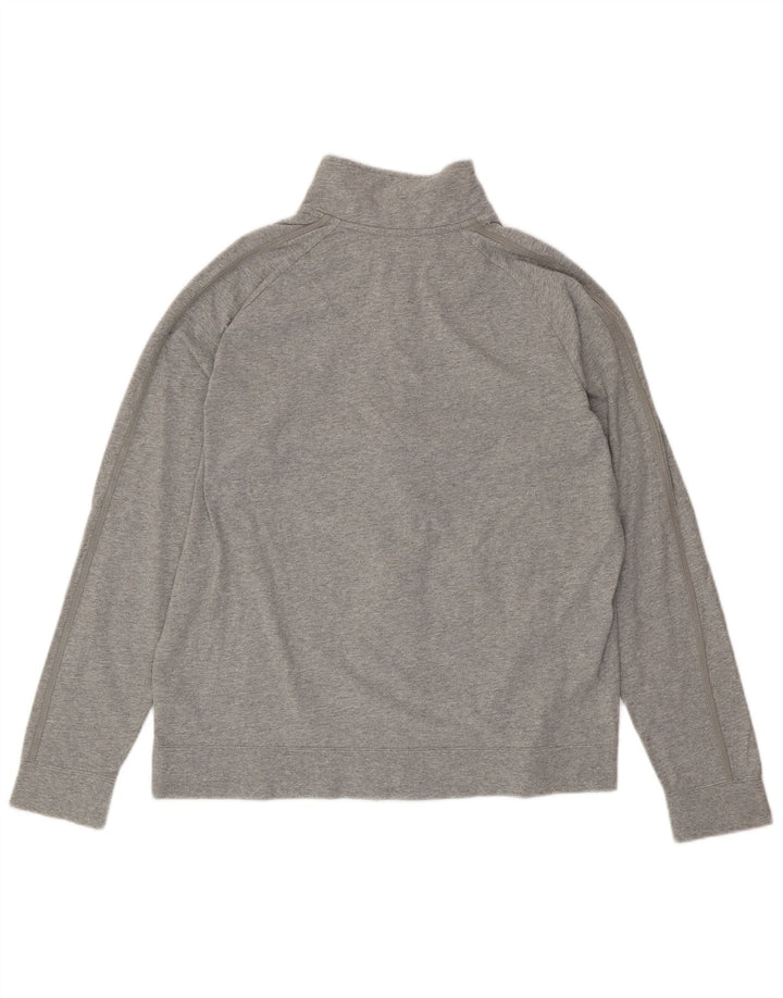 Мужской спортивный костюм с графическим рисунком NIKE, большая серая хлопковая куртка