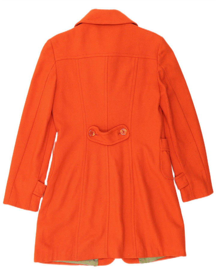 Женское пальто SISLEY IT 42 Medium Orange Wool
