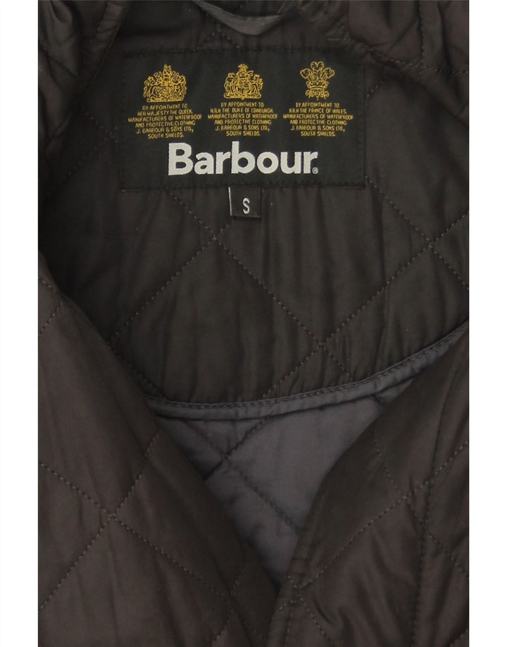 Мужская стеганая куртка Barbour UK 36 маленькая черная