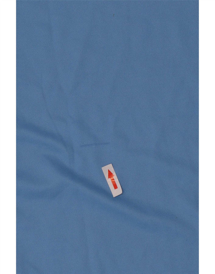 Мужская футболка Nike Dri Fit, средний синий полиэстер