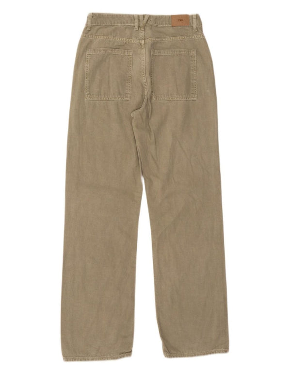 Мужские прямые брюки-чиносы Zara EU 38, маленькие W28 L32, хаки