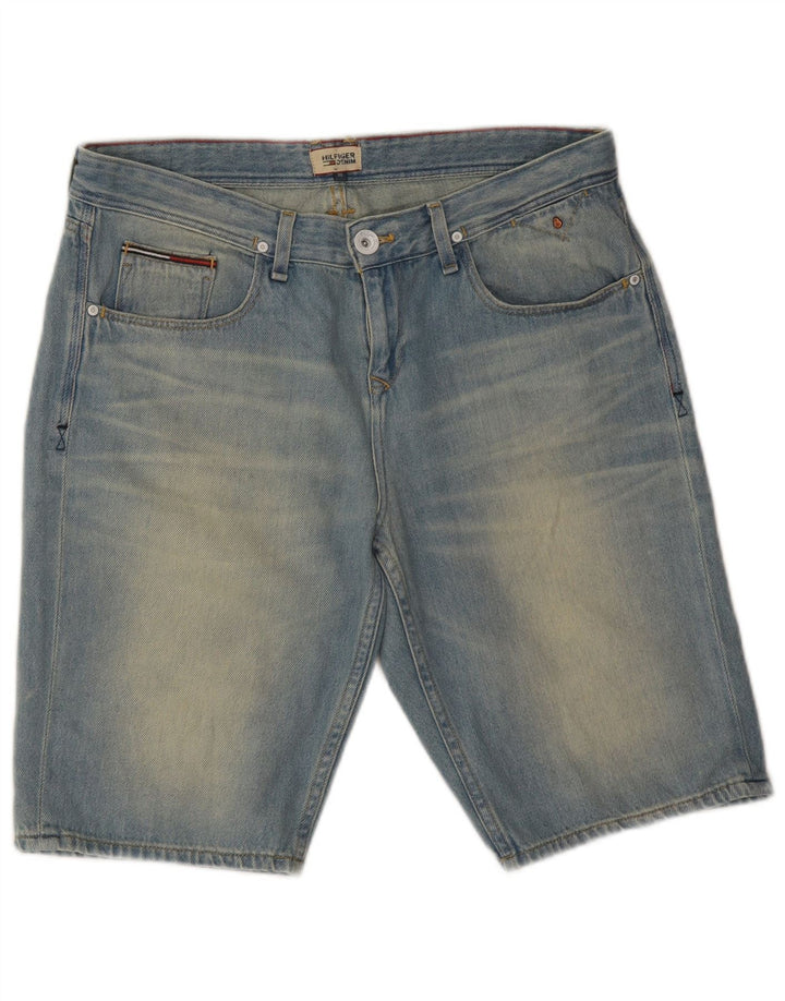 TOMMY HILFIGER Мужские джинсовые шорты W30, средний синий хлопок