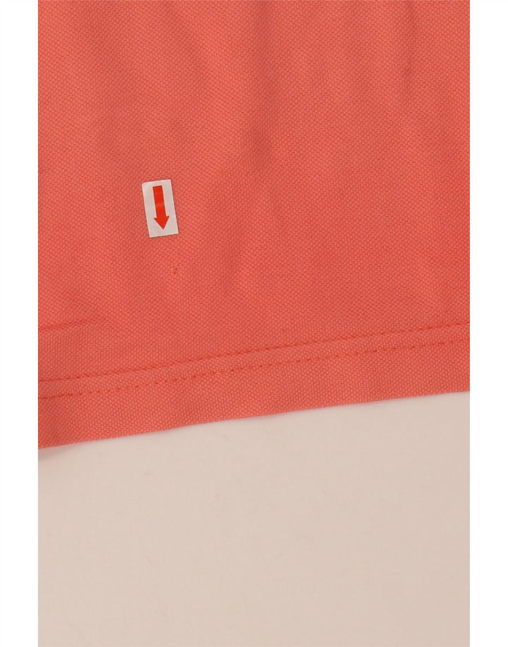 Мужская рубашка поло DIADORA, большая розовая, хлопок