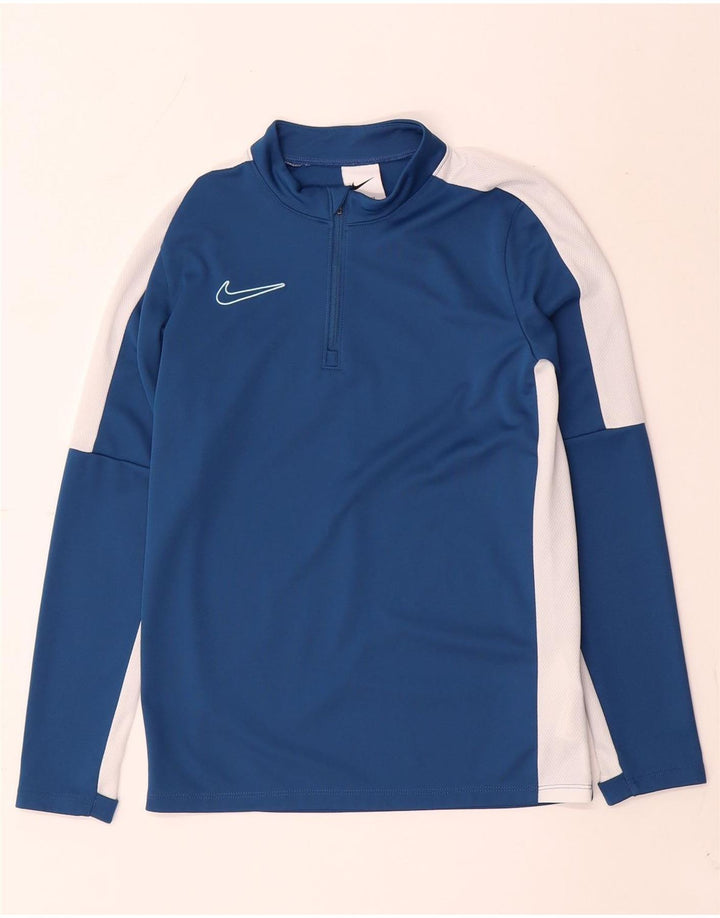 Пуловер спортивный костюм Nike для мальчиков Dri Fit, 10–11 лет, средний синий