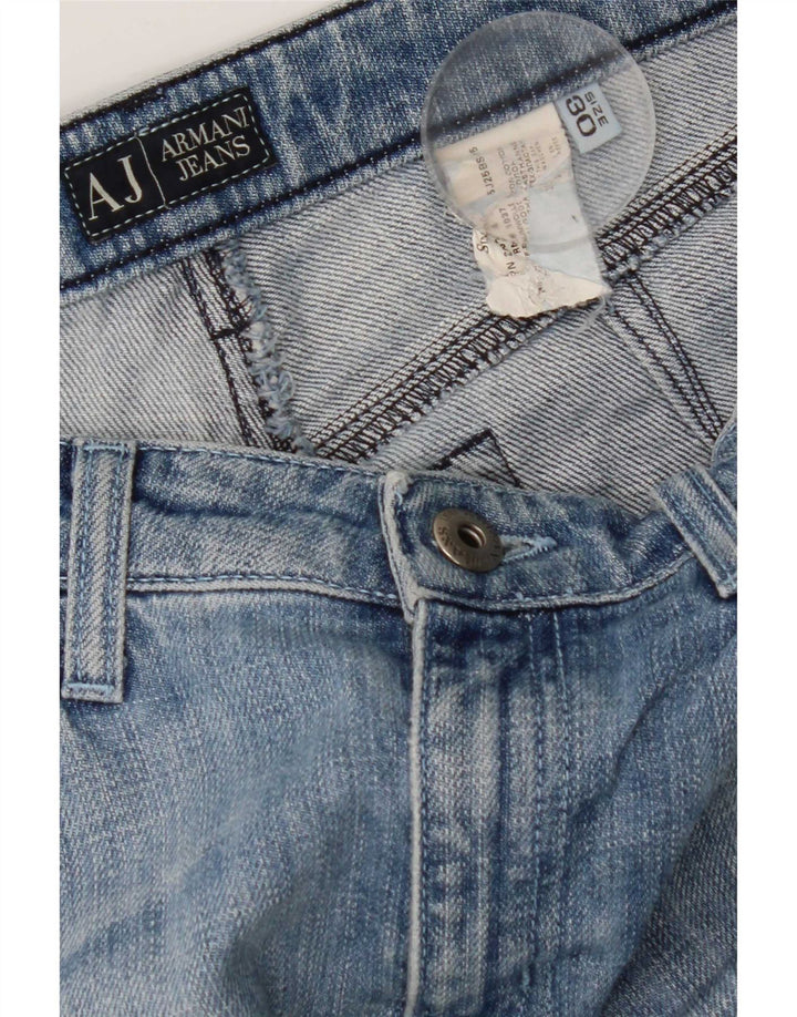 Женские джинсы Armani Bootcut W30 L29 Синие, хлопок
