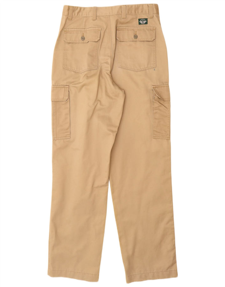Мужские прямые брюки-карго Dockers W33 L34 бежевого цвета, хлопок