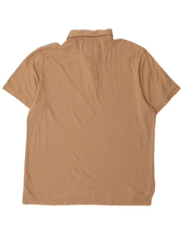 Мужская рубашка-поло Crew Clothing XL, бежевый хлопок