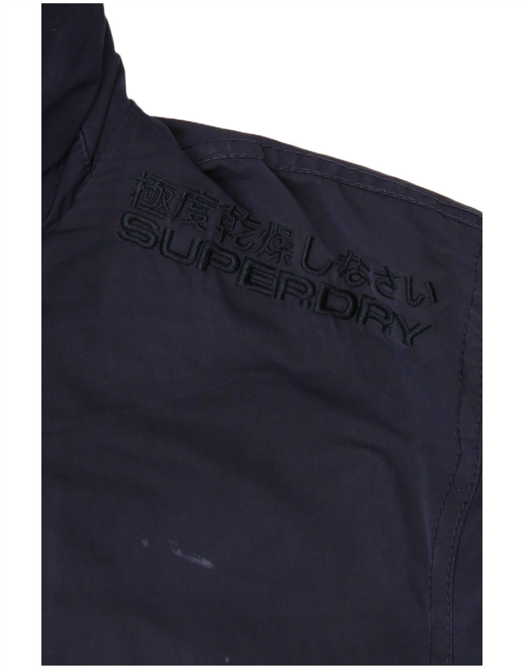 Мужская куртка-бомбер Superdry UK 40, большая темно-синяя, полиэстер