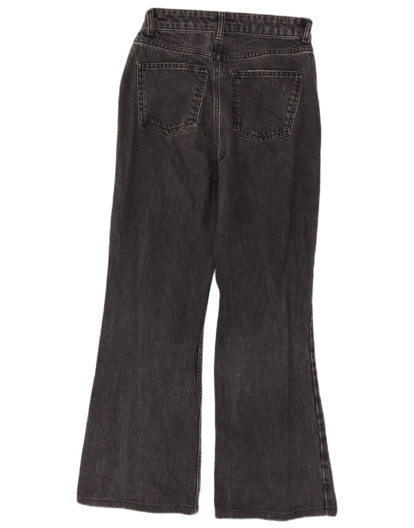Женские расклешенные джинсы Topshop W26 L30, серый хлопок