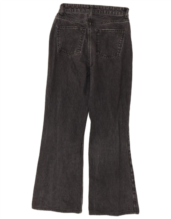 Женские расклешенные джинсы Topshop W26 L30, серый хлопок