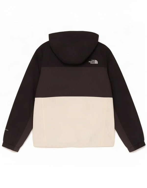 Мужская дождевик с капюшоном The North Face UK 36, маленький черный нейлон с цветными блоками