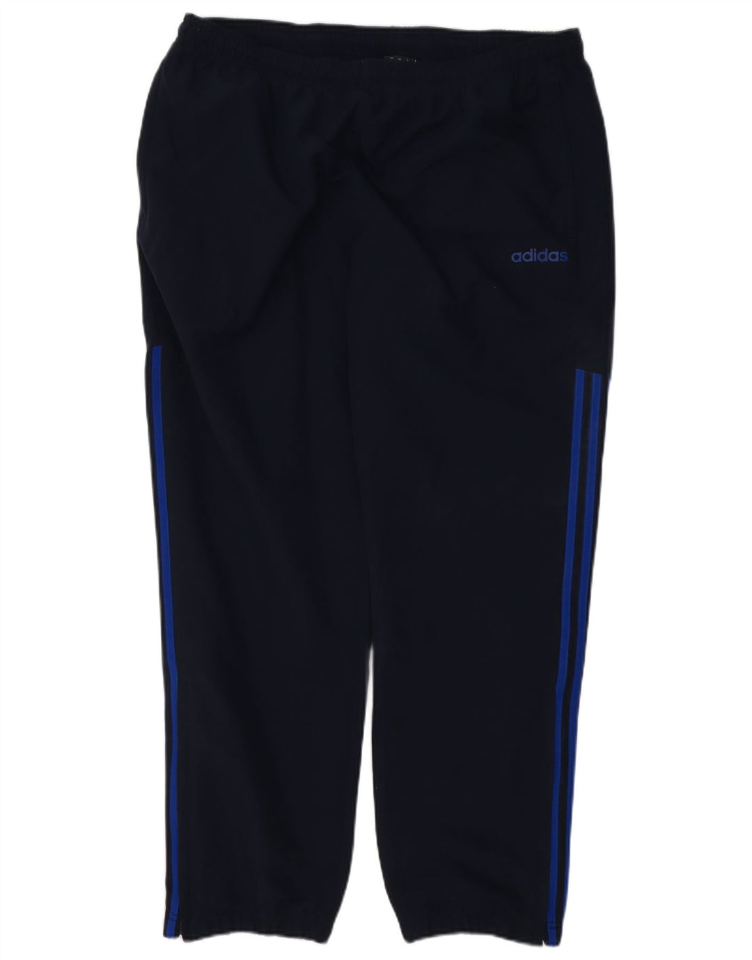 Мужские спортивные брюки Adidas XL темно-синие из полиэстера
