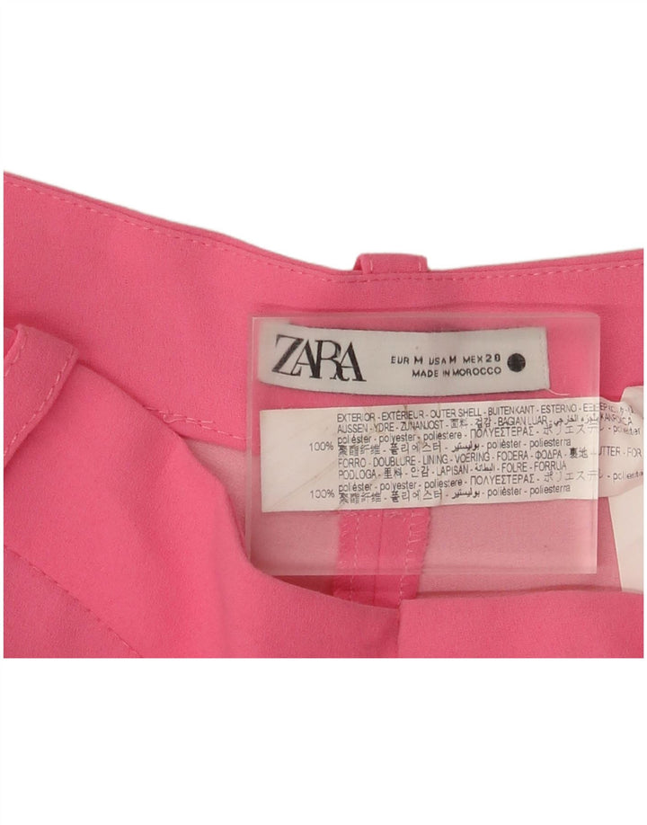 Женские повседневные шорты Zara Medium W28, розовые из полиэстера