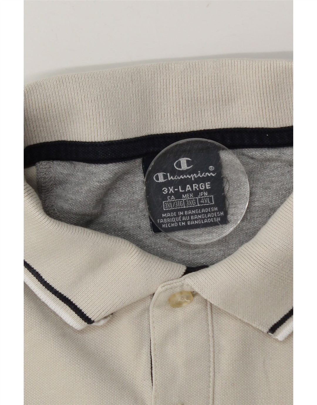 Мужская рубашка-поло Champion 3XL Off White